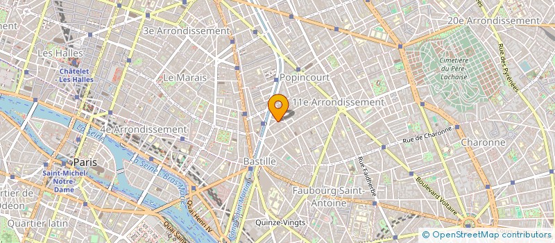 localisation de l'entreprise MADAME FERNANDA BALLESTEROS FERNANDEZ  PARIS