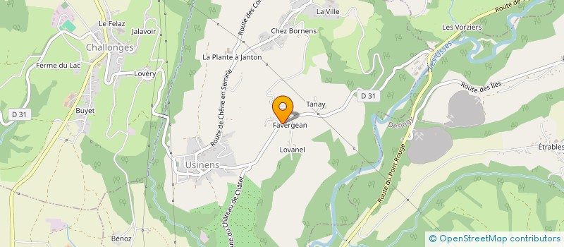 localisation de l'entreprise MADAME FERNANDA CAMILIO DA FONSECA  USINENS