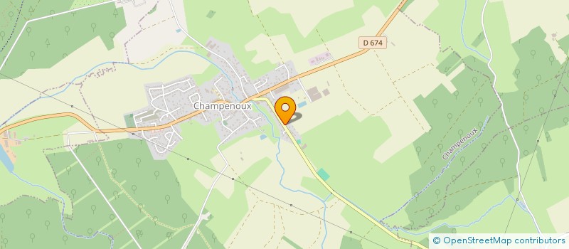 localisation de l'entreprise MADAME FERNANDA CARDOSO  CHAMPENOUX