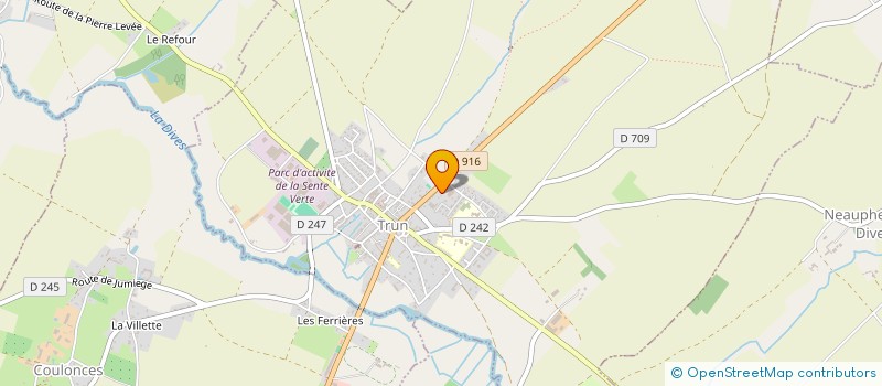 localisation de l'entreprise MADAME FERNANDA CARVALHO à TRUN