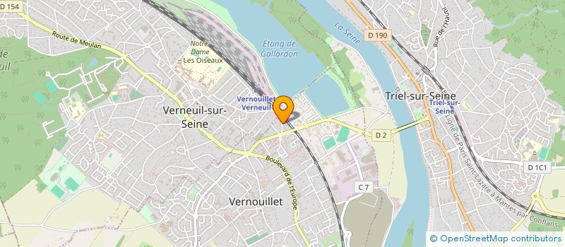localisation de l'entreprise MADAME FERNANDA INFANTE GOMES à VERNOUILLET