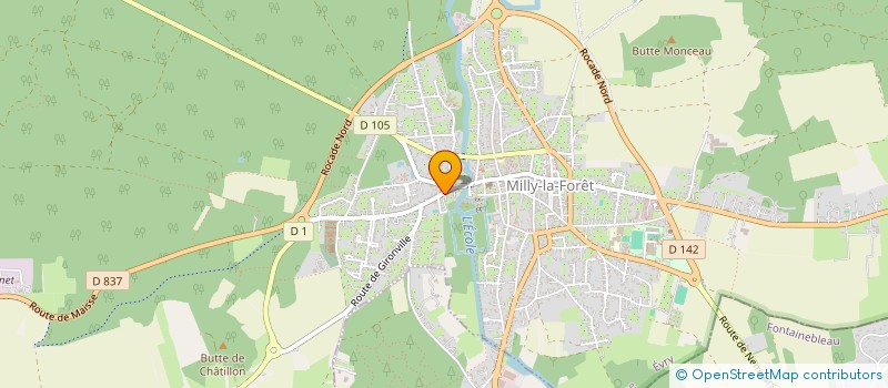 localisation de l'entreprise MADAME FERNANDA MARIA MOREIRA DE SOUSA à MILLY-LA-FORET