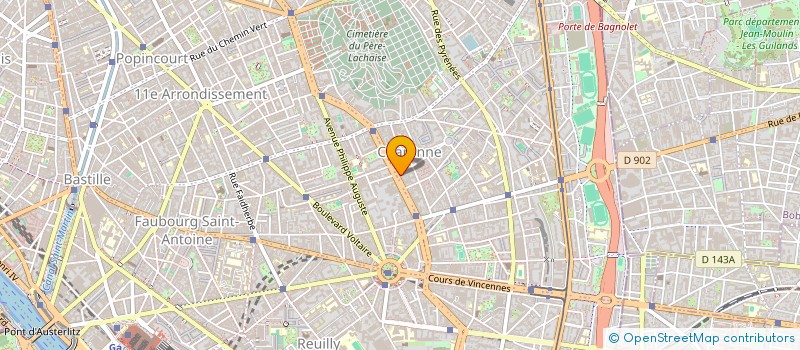 localisation de l'entreprise MADAME FERNANDA OCTAVIO BEZERRA  PARIS