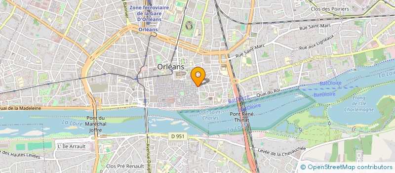 localisation de l'entreprise MADAME FERNANDA SIMOES à ORLEANS