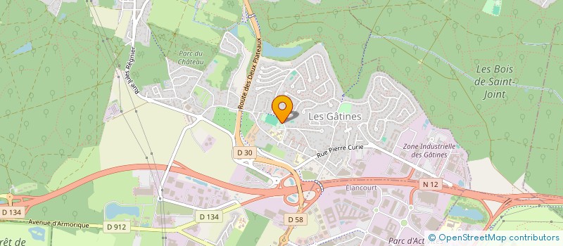 localisation de l'entreprise MADAME FERNANDA VITORINO  PLAISIR