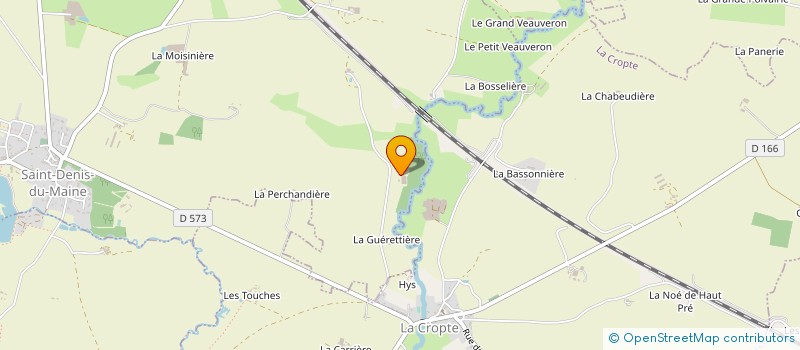 localisation de l'entreprise MADAME FERNANDE BACHELIER à LE BURET