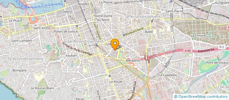 localisation de l'entreprise MADAME FERNANDE BARTHELEMY à MARSEILLE