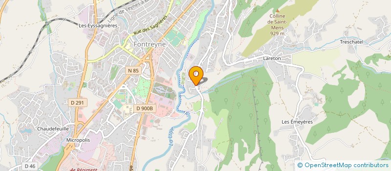 localisation de l'entreprise MADAME FERNANDE CATY  GAP