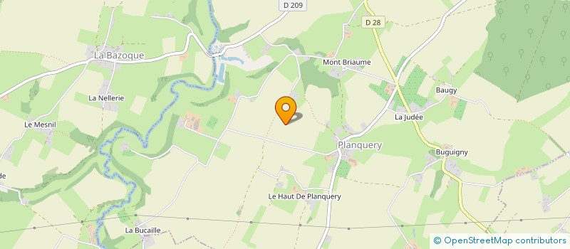 localisation de l'entreprise MADAME FERNANDE DEPERIERS à PLANQUERY