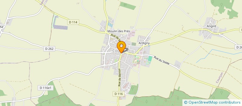 localisation de l'entreprise MADAME FERNANDE DOUET  FERRIERES