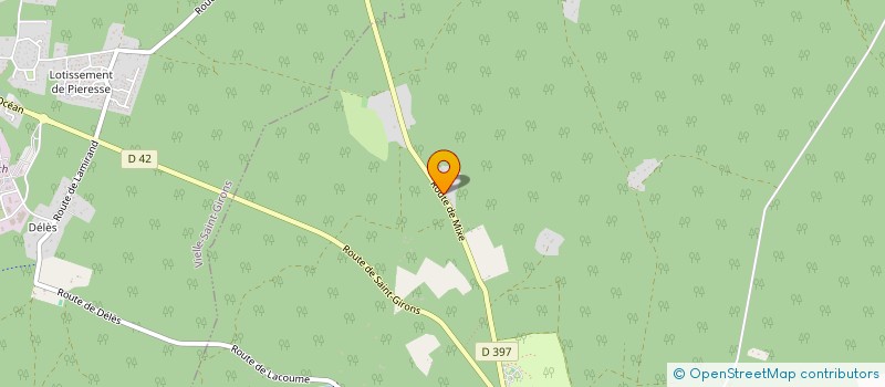 localisation de l'entreprise MADAME FERNANDE DUFAU  LINXE