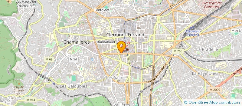 localisation de l'entreprise MADAME FERNANDE FERREIRA NOGUEIRA  CLERMONT-FERRAND