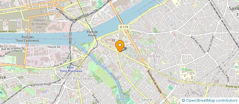 localisation de l'entreprise MADAME FERNANDE GINGUENE à NANTES