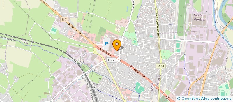 localisation de l'entreprise MADAME FERNANDE HARREGUILLIER  MABLY