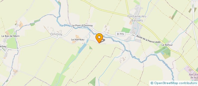 localisation de l'entreprise MADAME FERNANDE HIELARD à GUEPREI