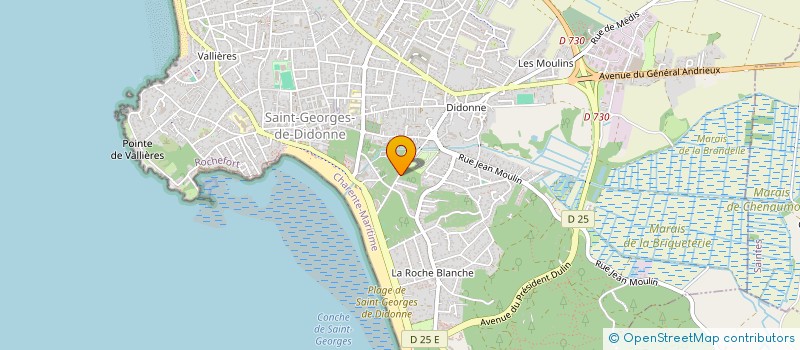 localisation de l'entreprise MADAME FERNANDE JUMAT  SAINT-GEORGES-DE-DIDONNE