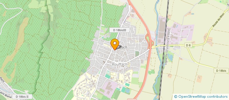 localisation de l'entreprise MADAME FERNANDE KIENNER  ROUFFACH