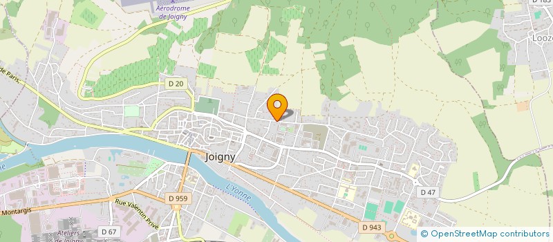 localisation de l'entreprise MADAME FERNANDE LAEMLE à JOIGNY