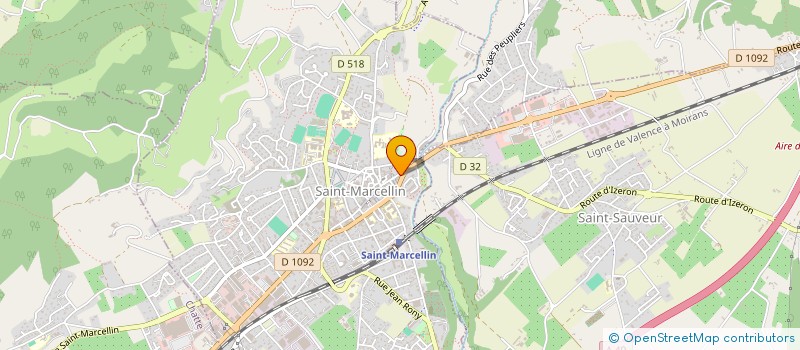 localisation de l'entreprise MADAME FERNANDE LATTAT  SAINT-MARCELLIN