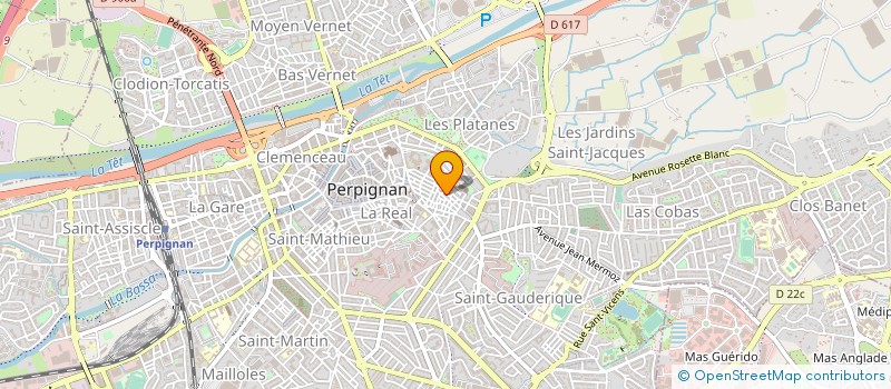 localisation de l'entreprise MADAME FERNANDE LEGAZ à PERPIGNAN