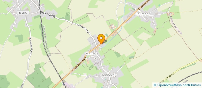 localisation de l'entreprise MADAME FERNANDE LEPINE  REUMONT