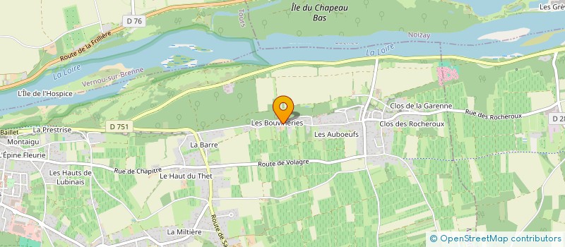 localisation de l'entreprise MADAME FERNANDE MOREAU  MONTLOUIS-SUR-LOIRE