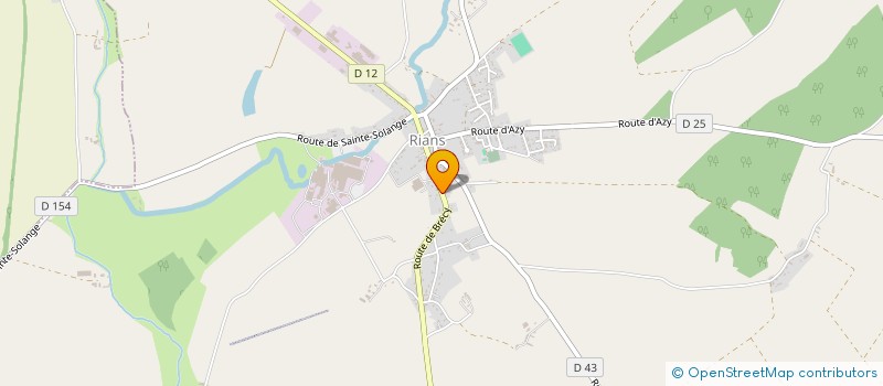 localisation de l'entreprise MADAME FERNANDE PINSON à RIANS