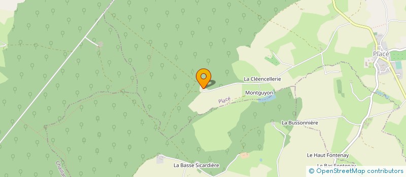 localisation de l'entreprise MADAME FERNANDE ROUSSEAU  SAINT-GERMAIN-LE-GUILLAUME