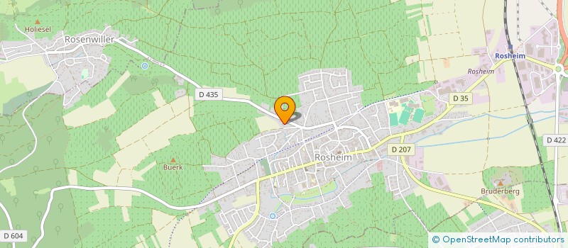 localisation de l'entreprise MADAME FERNANDE SCHULTZ  ROSHEIM