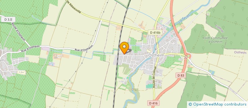 localisation de l'entreprise MADAME FERNANDE SCHUNCK  OSTHEIM