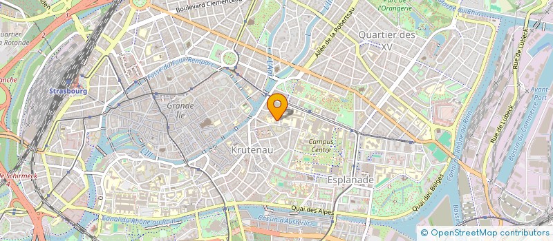 localisation de l'entreprise MADAME FERNANDE SIFFERMANN à STRASBOURG