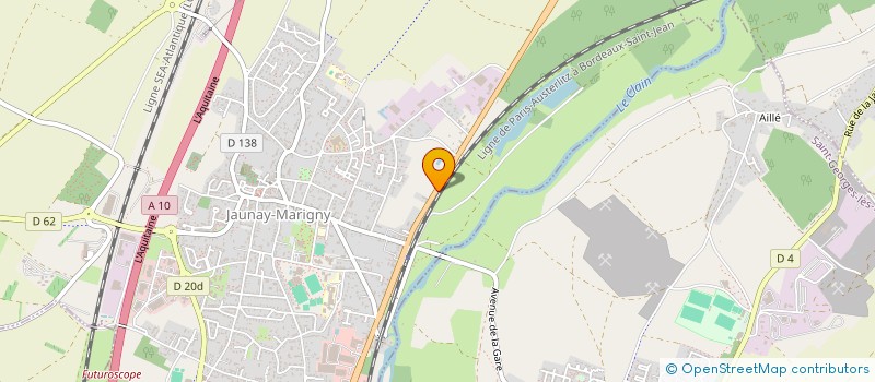 localisation de l'entreprise MADAME FERNANDE VEZIEN  BEAUMONT SAINT-CYR