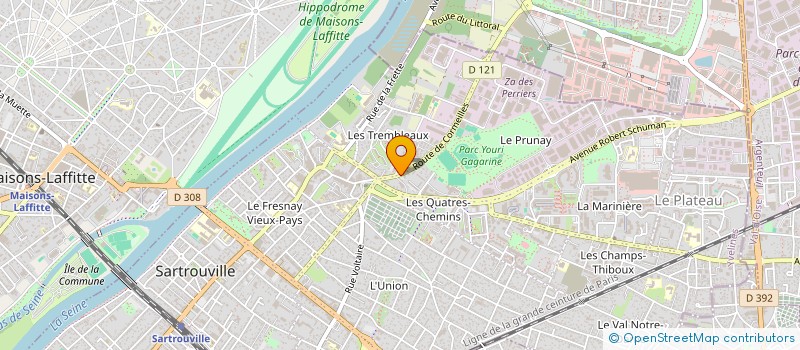 localisation de l'entreprise MADAME FERNANDES CATARINA à SARTROUVILLE