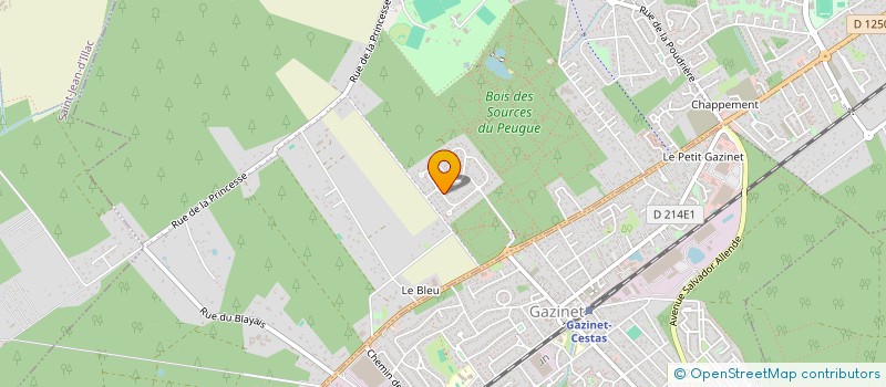 localisation de l'entreprise MADAME FERNANDEZ ABOUA  PESSAC