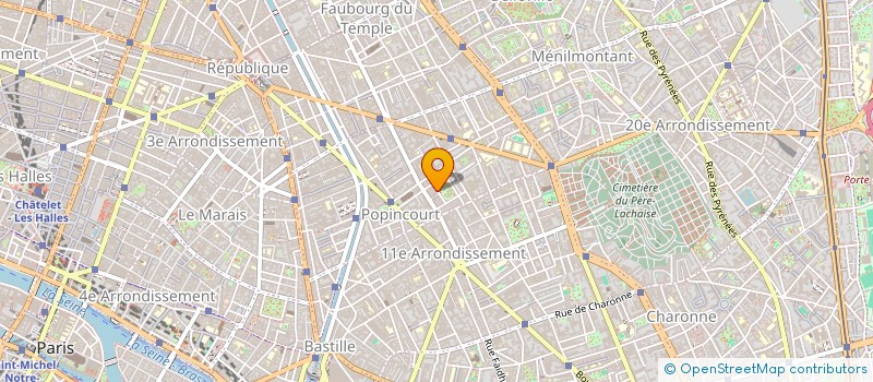 localisation de l'entreprise MADAME FERNANDEZ SOFIA  PARIS