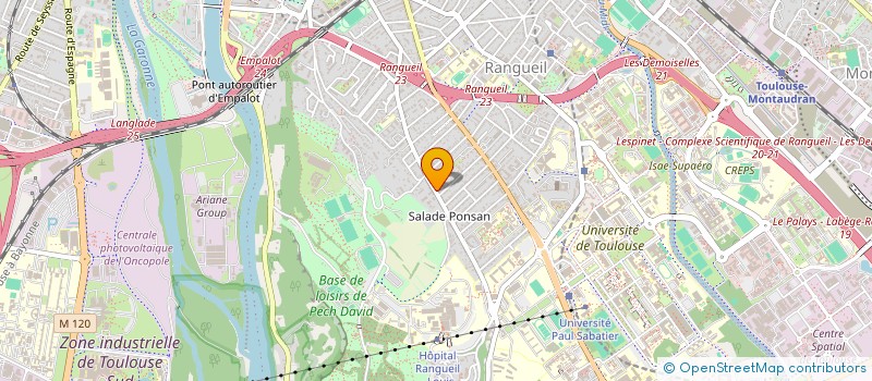 localisation de l'entreprise MADAME FEROUZA TCHAKOROM  TOULOUSE