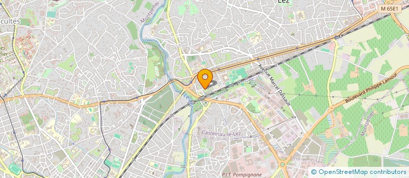 localisation de l'entreprise MADAME FERRIAL BOUGOFFA  CASTELNAU-LE-LEZ