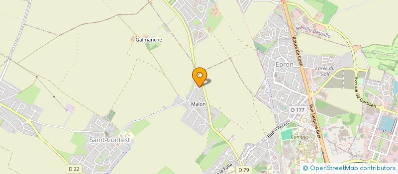 localisation de l'entreprise MADAME FERROUDJA HADDAD  SAINT-CONTEST