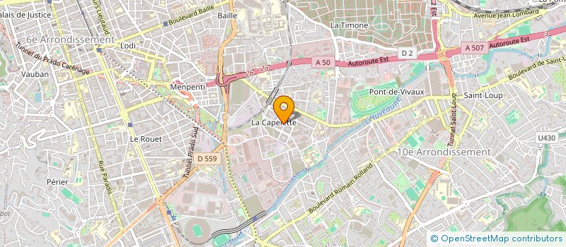 localisation de l'entreprise MADAME FERYEL HFAYEDH à MARSEILLE