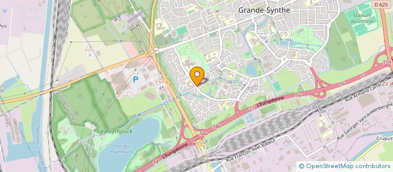 localisation de l'entreprise MADAME FERYEL KHELLAF à GRANDE-SYNTHE