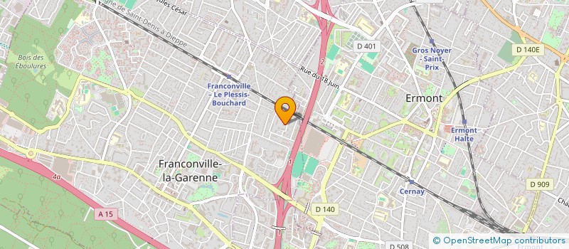 localisation de l'entreprise MADAME FERYEL MEZIANE  FRANCONVILLE