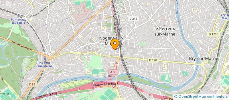 localisation de l'entreprise MADAME FERYEL MOURI à NOGENT-SUR-MARNE