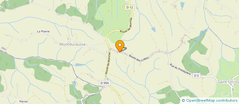 localisation de l'entreprise MADAME FETENN HAMILA  MONTDURAUSSE