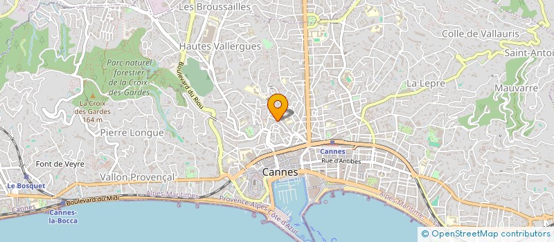 localisation de l'entreprise MADAME FETHEN BATTOUR à CANNES