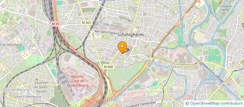 localisation de l'entreprise MADAME FETIN EL HABIBI à SCHILTIGHEIM