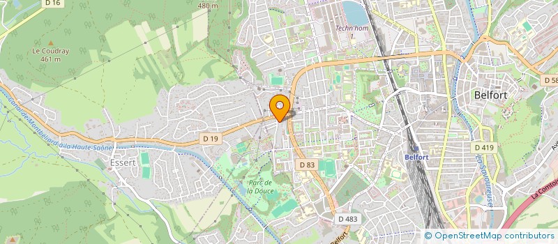 localisation de l'entreprise MADAME FETTA AREZKI à BELFORT