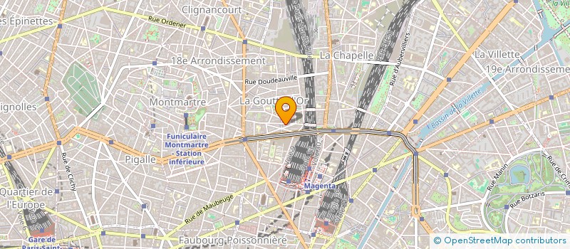 localisation de l'entreprise MADAME FEWZIA ETCHIALI à PARIS