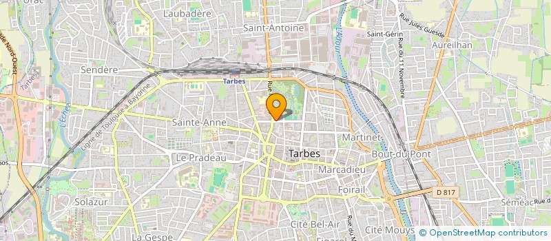 localisation de l'entreprise MADAME FEYROUZ MESSIOUD  TARBES