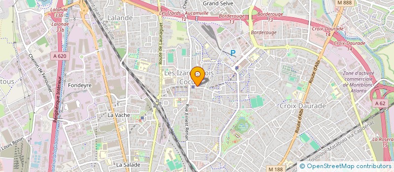 localisation de l'entreprise MADAME FEYROUZ NAIB  TOULOUSE