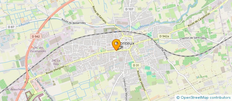 localisation de l'entreprise MADAME FIBELLA MONTOYA  MONTEUX